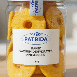 BACKED VACUUM DEHYDRATED PINEAPPLES
